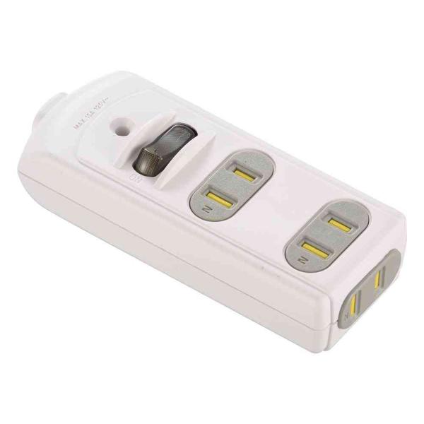 ● 補修用電源タップ部品（屋内配線用）● 一括でON／OFFできる集中スイッチ付き（ランプ付き）● ホコリ防止安全シャッター付き● 壁に固定できる貫通穴付き