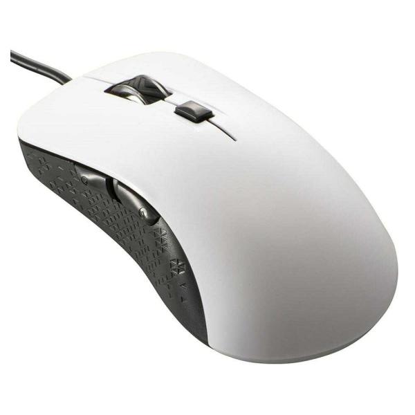 他サイト： オーム電機 静音マウス 有線 BlueLED Lサイズ 抗菌 1個の商品画像