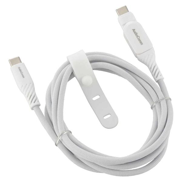 ● スマートフォンの横持ちに便利な、片側スイング式（180°回転）● ケーブル表面処理に、さわり心地の良いナイロンメッシュ素材を採用● 「断線」や「屈曲」に強い素材を使用、当社従来品より約3倍の耐久性を実現● 最大100W（20V／5A）の...