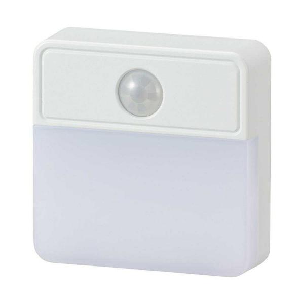 他サイト： オーム電機 LED明暗人感センサー式ナイトライト 室内用の商品画像