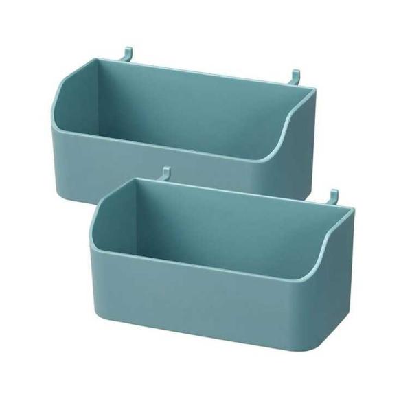 ミニコンテナはカードや印鑑などフックに掛けられない小物を収納するのに便利です。【セット内容】：ミニコンテナ×2個外形寸法：約99（W）×50（D）×45（H）ｍｍ※フック部除く質量：約25ｇ取り付け可能なペグボード・板厚：４〜６ｍｍ　・穴ピ...