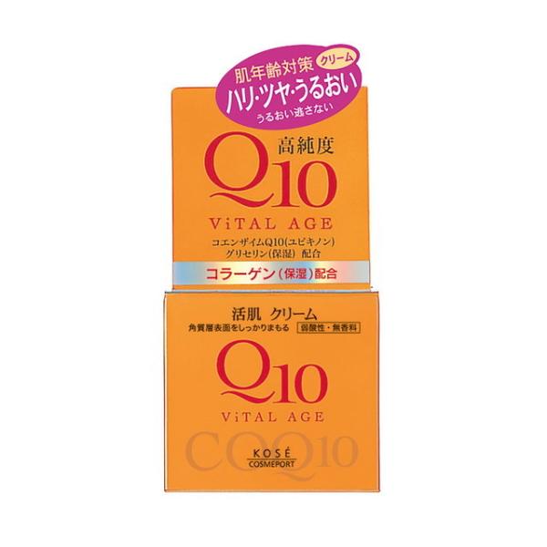 バイタルエイジ コーセーコスメポート Q10 クリーム 40g : サン
