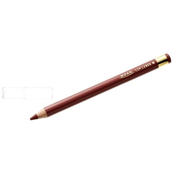 なめらかな使い心地で、口紅やグロスなどのにじみを防ぎ、くっきりとした輪郭が描けます。植物抽出成分配合。無香料。レッドブラウン系