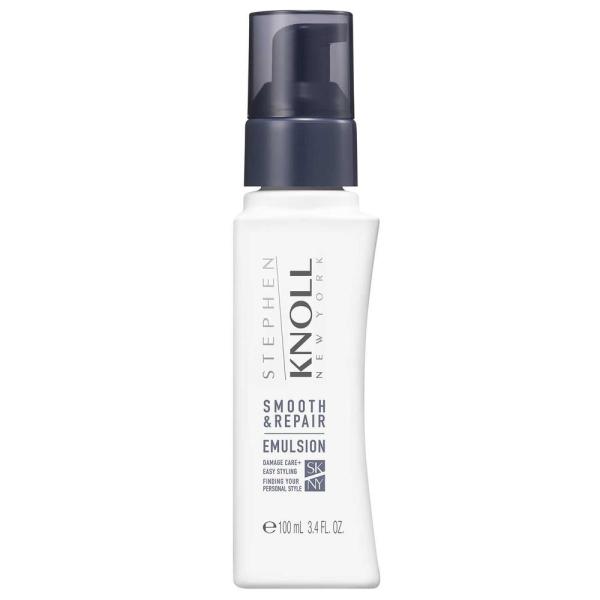 濃密なうるおいが浸透・持続。毛髪内部から補修し、毛先までしなやかにまとめるエマルジョンのしっとりタイプ。適量 （セミロングで2〜3プッシュ） を手にとり、毛先からなじませる。乾いた髪、湿った髪、どちらにも使えます。スティーブンノル,アウトバ...