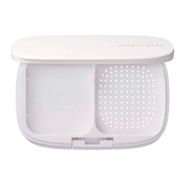 メディア　リュクスパウダーファンデーション【レフィル】専用のケースです。メディアリュクス以外のファンデーションはセットできません。ファンデーション、スポンジはセットされていません。ファンデーション　専用のケース