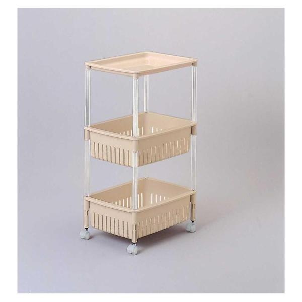 使う場所を選ばない便利なテーブル付きワゴンキャスター付きなので掃除の際の移動に便利です。メッシュカゴで通気性があるので野菜ストッカーとしても使用出来ます。・耐荷重（kg）：10・メーカー品番：TM−21ルーチェワゴン