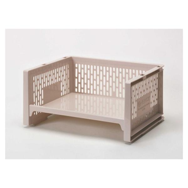 積重ねることで下のスペースも有効利用できるスッキリ整頓ラックです。リビング、キッチン、サニタリー、クローゼット等様ーな場所で活躍します。eラック,積み重ねラック