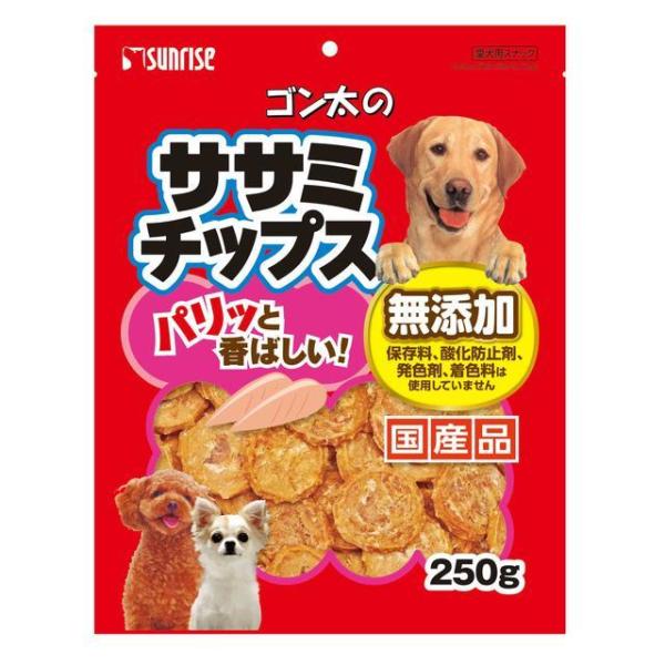 他サイト： サンライズ ゴン太のササミチップス 250gの商品画像
