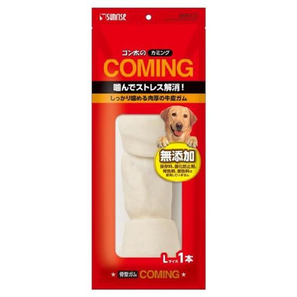 牛皮をていねいに乾燥させた適度な噛み応えの愛犬用ガムです。噛むことでストレス解消、歯と歯ぐきの健康維持に役立ちます。Lサイズ。