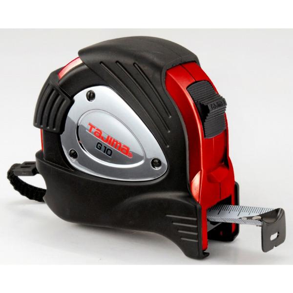 他サイト： タジマ Gロックプラスー25 10m メートル目盛 メーカー直送 ▼返品・キャンセル不可【他商品との同時購入不可】の商品画像