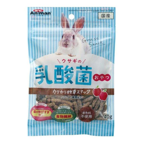 ●嗜好性の高い牧草「アルファルファ」を使用した、噛みごたえのあるハードタイプのおやつです。●食物繊維がお腹にたまった抜け毛を押し出し、便として自然に排出されるよう促します。●消化酵素である「パパイン酵素」を配合しました。●手からあげることで...