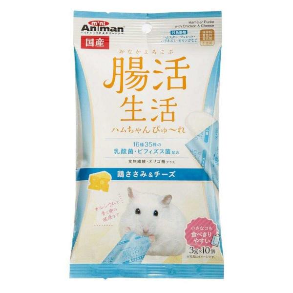 ●腸内フローラにいる細菌は個体差により異なるため、みんなのお腹にやさしく寄り添えるよう、複数の乳酸菌、ビフィズス菌（16種35株）を配合しました。●善玉菌の栄養素となる成分、食物繊維とオリゴ糖も配合しました。●動物性たんぱく質が豊富なささみ...