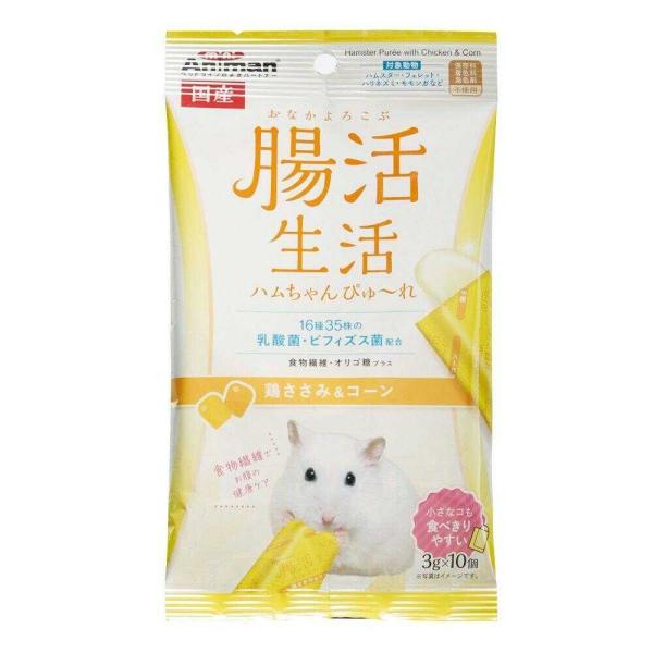 ●腸内フローラにいる細菌は個体差により異なるため、みんなのお腹にやさしく寄り添えるよう、複数の乳酸菌、ビフィズス菌（16種35株）を配合しました。●善玉菌の栄養素となる成分、食物繊維とオリゴ糖も配合しました。●動物性たんぱく質が豊富なささみ...