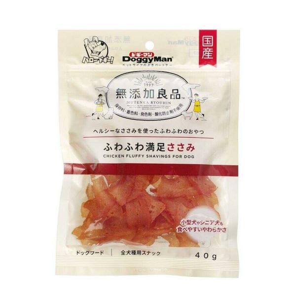 ●鶏肉の中で最も低脂肪なささみを、小型犬やシニア犬にも食べやすい、うすくふわふわソフトな食感に。おくちいっぱいに広がる旨味に愛犬も大満足です。●小型犬やシニア犬も食べやすいやわらかさ。●大切な家族だから気になる添加物は使わない、加えない。そ...