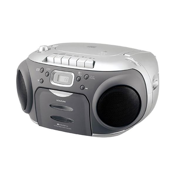 小泉成器 SAD4944S CDステレオラジカセ（シルバー）