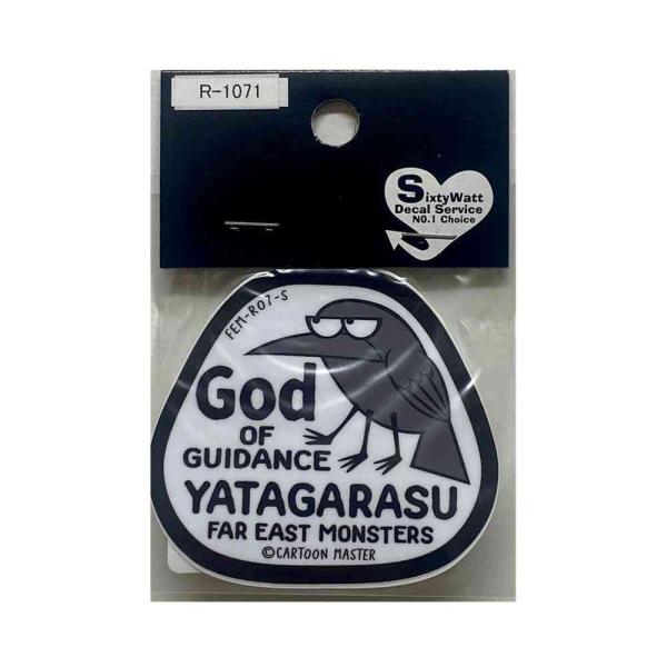 八咫烏のステッカー