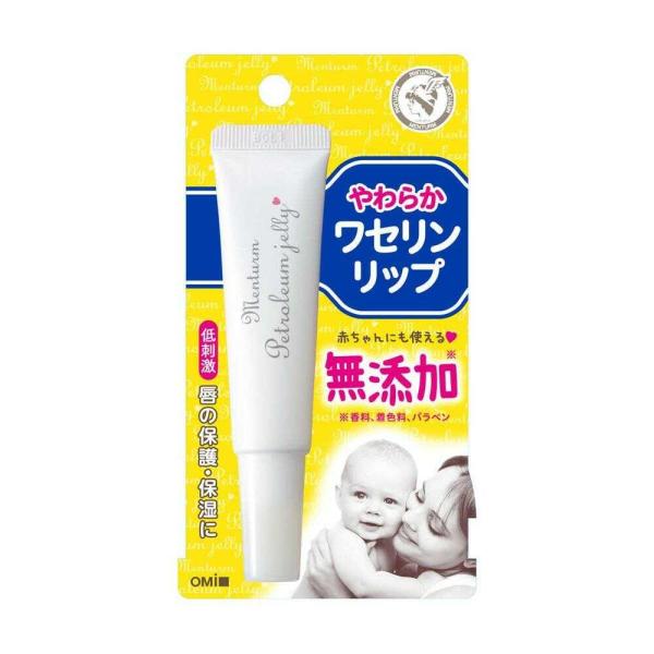 ピュア100％の白色ワセリン。不純物を取り除いた高度に精製されたワセリン。無香料・無着色・低刺激。やわらかな塗り心地で、赤ちゃんや敏感な唇の方にも。唇の乾燥や荒れ防止に、口紅下地にも。ラッピング効果でツヤとうるおいをキープ。直接塗れる斜めカ...