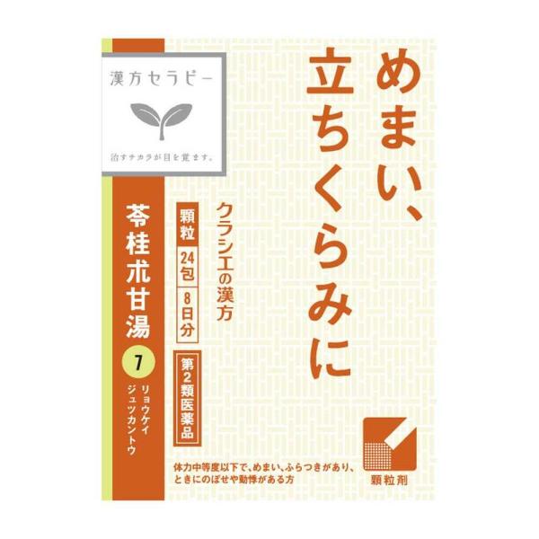 めまい，ふらつきがあり，ときにのぼせや動悸がある方の，神経症，めまい，動悸，息切れ，頭痛に効果があります。