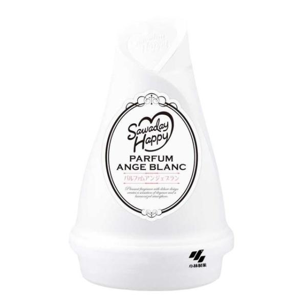 ●かわいいデザインと容器形状の「Sawaday Happy」●今までにない香りを、楽しい気分で使えるお部屋用芳香剤。●薄いピンクの花束を腕いっぱいにかかえたようなやわらかくやさしいフレッシュナチュラルフローラルの香りです。
