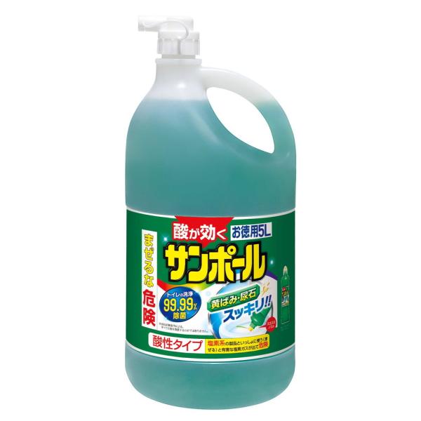 ●酸のチカラとマイナスイオンの相乗効果で、便器のガンコな黄ばみ・尿石も化学分解して落とすトイレ用強力洗浄剤です。●トイレの洗浄99.99%除菌（※当社試験条件による。すべての菌を除菌するわけではありません。）●黄ばみ・尿石スッキリ！酸性タイ...