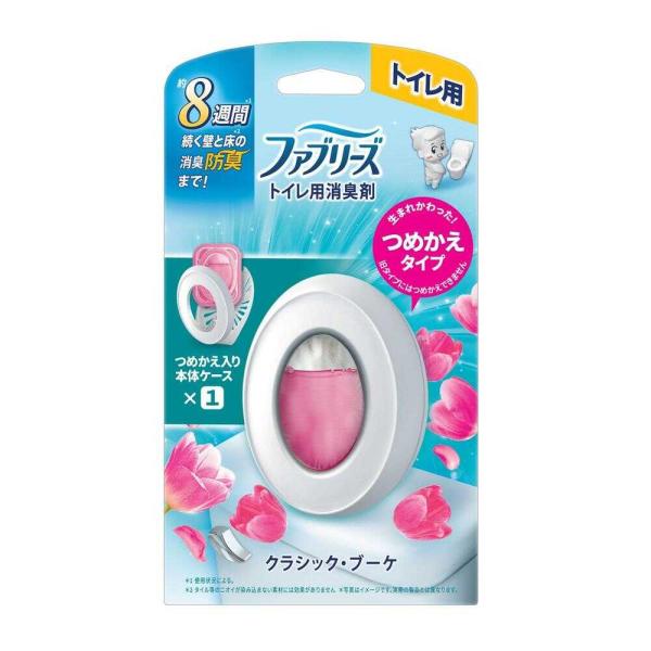 生まれかわったトイレ用芳香剤！つめかえタイプ　※旧タイプにはつめかえできません