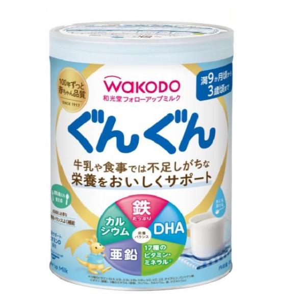 ・牛乳や食事では不足しがちな栄養をおいしくサポートするフォローアップミルクです。・食事や牛乳では不足しがちな栄養を強化し、さらにバランスアップしました。特に【鉄】【Ca】【ビタミンC】【ビタミンD】は、食事摂取基準1‐2歳の推奨量に対して充...