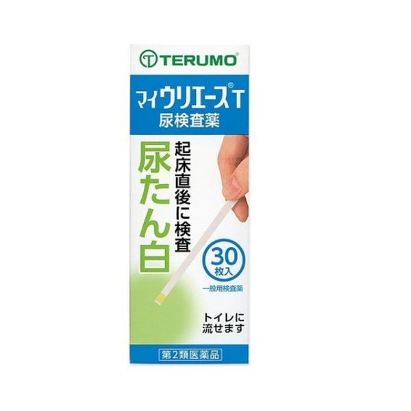他サイト： 【第2類医薬品】テルモ 尿検査薬 マイウリエースT 尿たん白 30枚入の商品画像