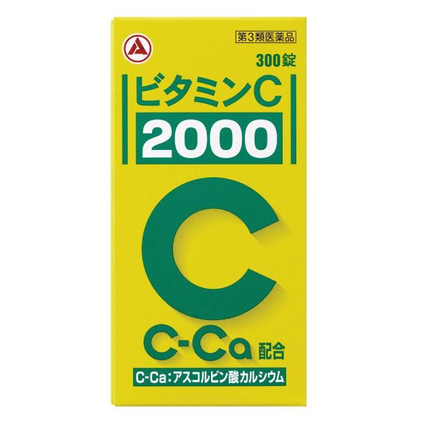 ビタミンC（アスコルビン酸）とビタミンCのカルシウム塩（アスコルビン酸カルシウム）にビタミンB2を配合したビタミンC製剤です。6錠（15歳以上の1日最大服用量）中にビタミンC 2,000mg、カルシウム68mgを含みます。ナトリウムを含まな...
