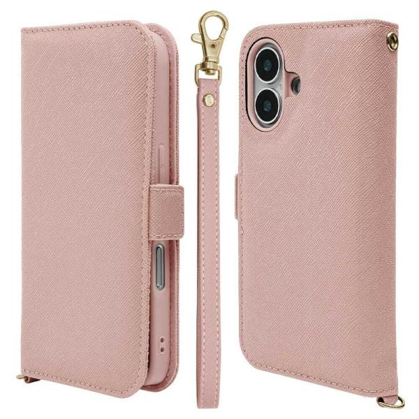 本製品は液晶画面側と背面側の両面を保護できるハンドストラップ付きの手帳型ケースです。フタの固定は開閉しやすいサイドマグネット式を採用しております。背面を折り曲げることで、視聴スタンドになります。フタの内側に大きいポケットが1つ、カードが入る...