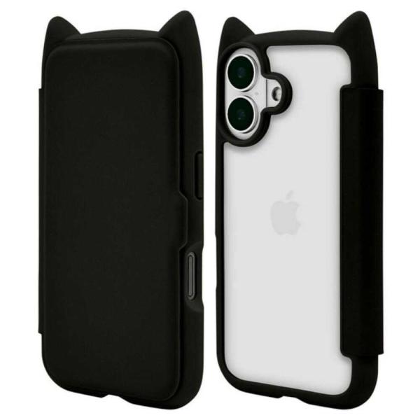 本製品は液晶画面側と背面側の両面を保護できる、かわいい猫耳が付いた薄型で持ちやすい手帳型ケースです。ケースをつけた状態でワイヤレス充電器による充電が可能です。※全ての環境で動作保証をするものではありません。またMagSafeアクセサリの固定...