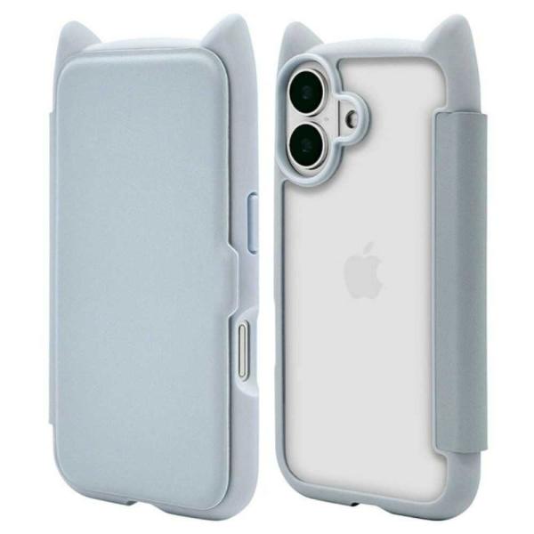 本製品は液晶画面側と背面側の両面を保護できる、かわいい猫耳が付いた薄型で持ちやすい手帳型ケースです。ケースをつけた状態でワイヤレス充電器による充電が可能です。※全ての環境で動作保証をするものではありません。またMagSafeアクセサリの固定...