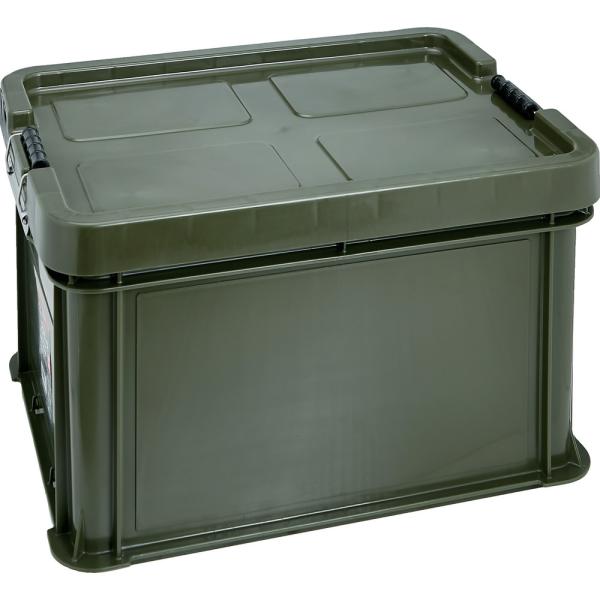 ●衝撃に強く、長持ちするプロ仕様の収納箱です。●ステンレス製の金具を使用しているため、耐久性に優れています。●容量（Ｌ）：５４●色：オリーブドラブ（ＯＤ）●外形寸法（ｍｍ）間口：５６７●外形寸法（ｍｍ）奥行：４１１●外形寸法（ｍｍ）高さ：３...