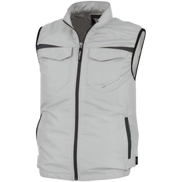 空調服ベストXE98011-22-3L シルバーグレー 【直送品】 返品