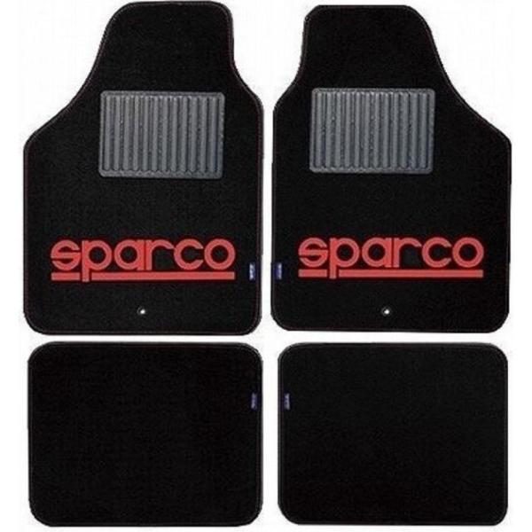 イタリアのモータースポーツ用品ブランド「スパルコ」のDNAを引き継ぐ「sparcoCORSA」のカーアクセサリー。シンプルでカッコいいフロアマット。4枚セットなので、運転席、助手席、後部座席左右のフロアの計4か所に置くことができる。右ハンド...