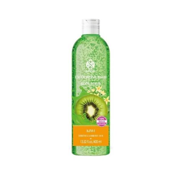 アプリコット種子粉末のスクラブで古い角質を取り除き、肌を柔らかくします。ホホバ種子油、ビタミンE、キウイエキスをプラスし、透明感とうるおいのあるお肌に。肌のターンオーバーをサポートし角質層の状態を整えます。すべての肌タイプに適しています。