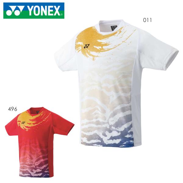 テニスゲームシャツセット　yonex asics adidas YONEX ヨネックス ゲームシャツ（フィットスタイル） 10540 ユニ