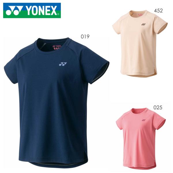 Yonex バドミントン Tシャツ 美品 YONEX（ヨネックス） Tシャツ ドライ 半袖 バドミントン【シマエナガ