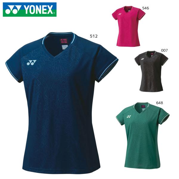 YONEX 　ヨネックス　バドミントンシャツ 日本代表モデル　サイズＬ YONEX 20715 ウィメンズゲームシャツ バドミントンウェア