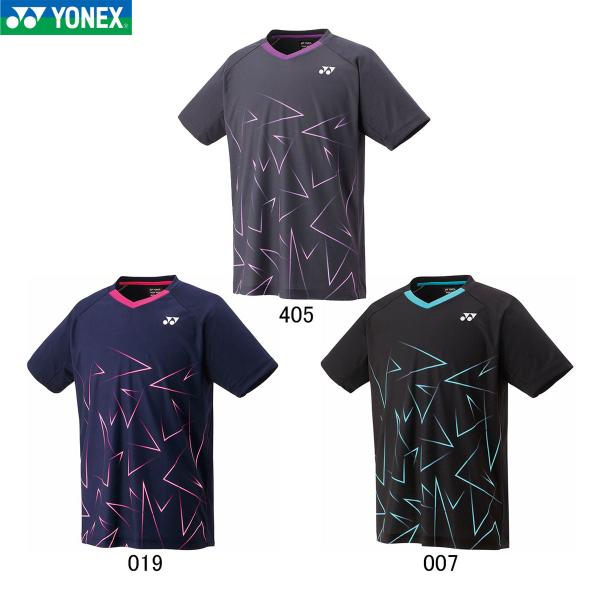 YONEX　日本代表　2018 バドミントン　ゲームシャツ　Ｌサイズ YONEX 10673 ユニゲームシャツ ウェア(ユニ・メンズ
