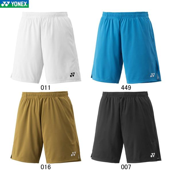 YONEX 15231 メンズニットハーフパンツ ウェア(メンズ) バドミントン・テニス ヨネックス 2025SS【日本バドミントン協会審査合格品/メール便可】