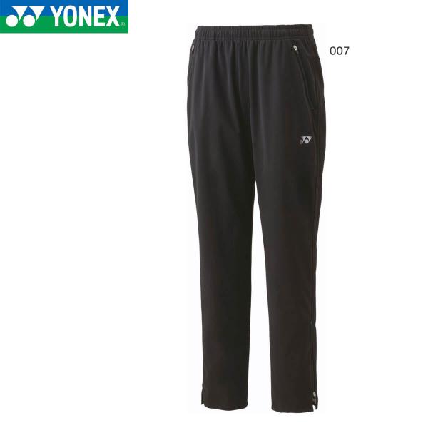 (ヨネックス)YONEX テニス・バトミントンウェア スウェットパンツ 31024 [ユニセックス] 31024 007 ブラック Lサイズ YONEX（ヨネックス） YONEX 61054 ユニウォームアップパンツ ウェア