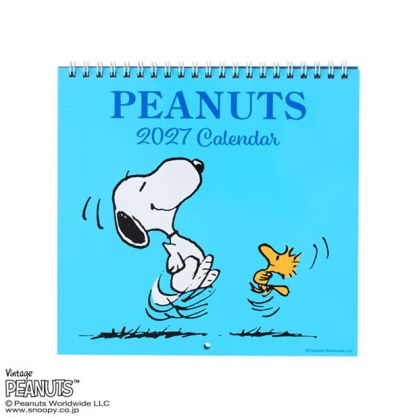 2027年度カレンダー 壁掛け スヌーピー ウォールM 921688 サンリオ sanrio キャラクター 大人 かわいい グッズ 令和9年 日曜始まり 便利