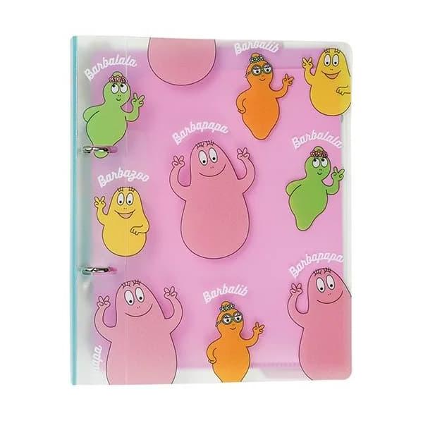リトルバスターズ　300枚以上　ほぼコンプ　バインダー付き バーバパパ 2穴バインダー(A5) BBZ-331 グリーティングライフ かわいい