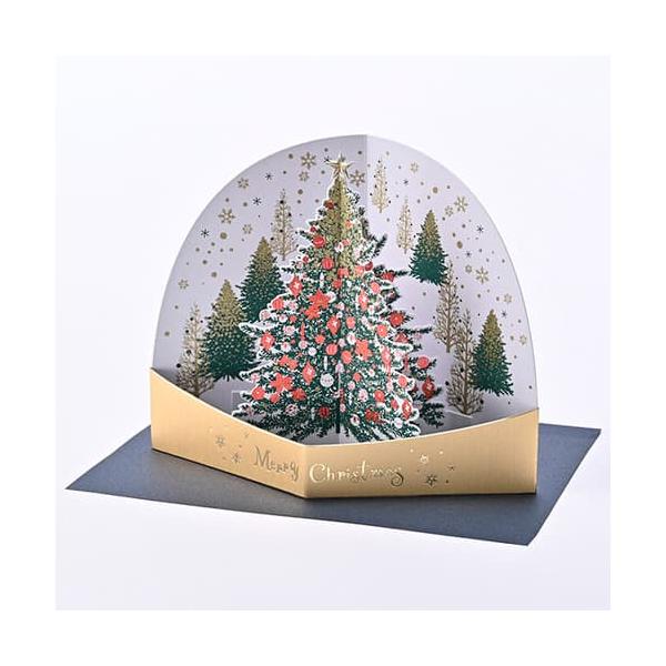 クリスマスカード レーザーカット 立体 GX4513 イーズプロダクツ EASE