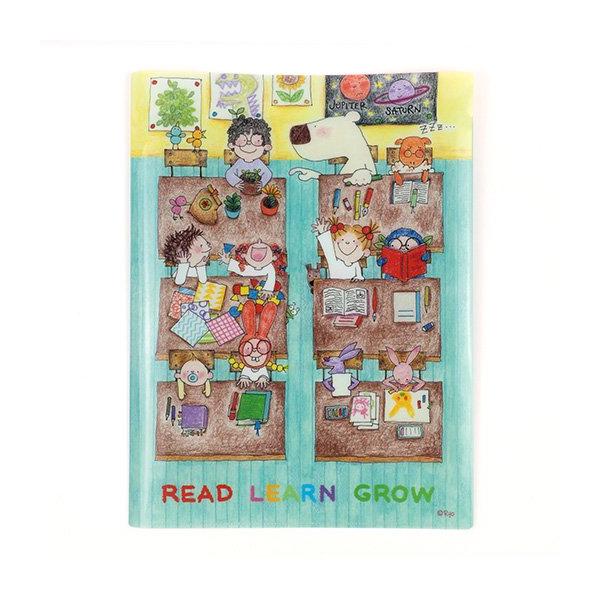 ココちゃん 4ポケットクリアフォルダー[A4] スクール RYZ-975