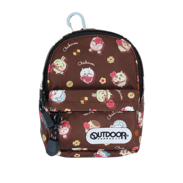 ちいかわ ペンケース BACKPACK OUTDOOR ブラウン S1431560 サンスター文具 キャラクターグッズ ポーチ かわいい 大人 ナガノ 筆記具 コスメ 小物入れ