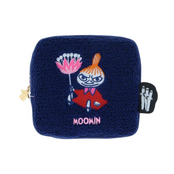 ムーミン サガラ刺繍ミニポーチ MU26SU リトルミイ S2340232 サンスター文具 キャラクターグッズ 大人 かわいい 文房具 ギフト プレゼント 小物入れ 整理 収納