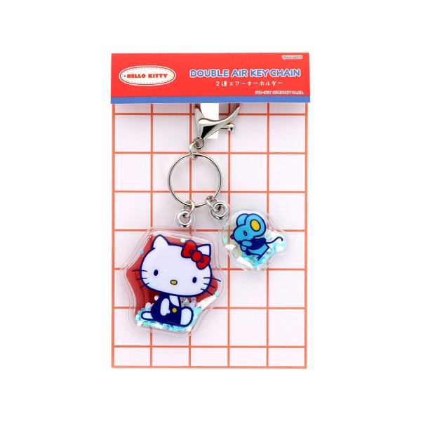 2連エアーキーホルダー スパンコール入り RSC4 ハローキティ S8350477
