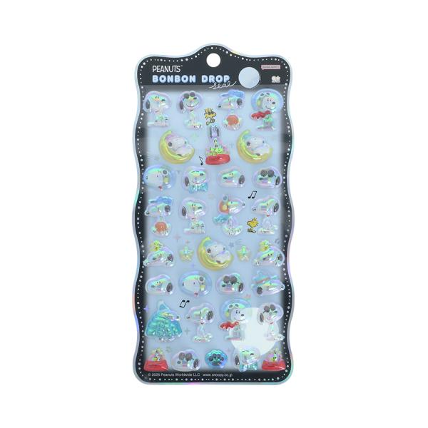 スヌーピー ボンボンドロップシール ちゅるきら(churukira) S8815526 変装 サンスター文具 シールボンドロ 定価 かわいい 正規品 本物