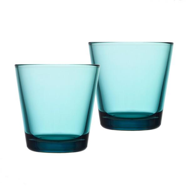 Iittala カルティオ タンブラー シーブルー ペア コップ グラス 酒器 イッタラ